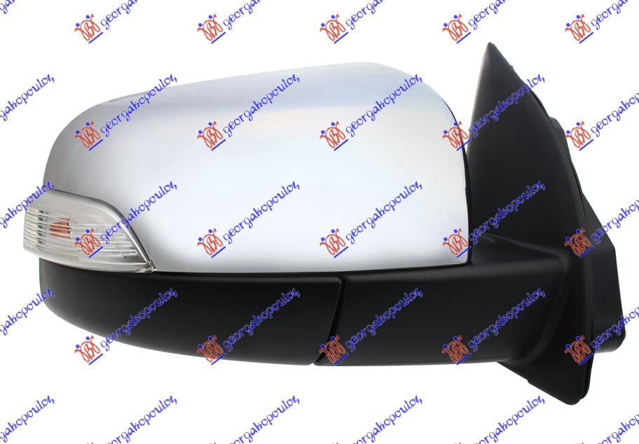 ΚΑΘΡΕΦΤΗΣ ΗΛΕΚΤΡΙΚΟΣ ΧΡΩΜΙΟ (ΜΕ ΦΛΑΣ) (Α ΠΟΙΟΤΗΤΑ) (CONVEX GLASS) ΔΕΞ