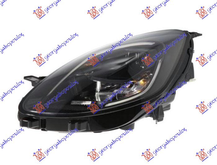 ΦΑΝΟΣ ΕΜΠΡΟΣ LED (LED/PY21W) ΜΑΥΡΟ 2021- (VALEO) ΑΡ