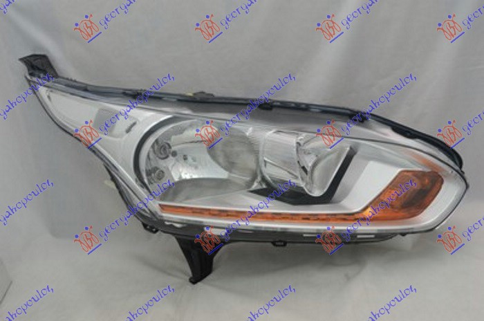 ΦΑΝΟΣ ΕΜΠΡΟΣ ΗΛΕΚΤΡΙΚΟΣ ΧΡΩΜΙΟ (ΚΙΤΡΙΝΟ ΦΛΑΣ & ΛΕΥΚΟ ΑΝΤΑΝΑΚΛΑΣΤΙΚΟ) (Ε) (TYC) ΔΕΞ