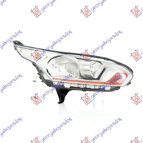 ΦΑΝΟΣ ΕΜΠΡΟΣ ΗΛΕΚΤΡΙΚΟΣ ΧΡΩΜΙΟ (ΚΙΤΡΙΝΟ ΦΛΑΣ/ΛΕΥΚΟ ΑΝΤΑΝΑΚΛΑΣΤΙΚΟ) (VALEO) ΔΕΞ