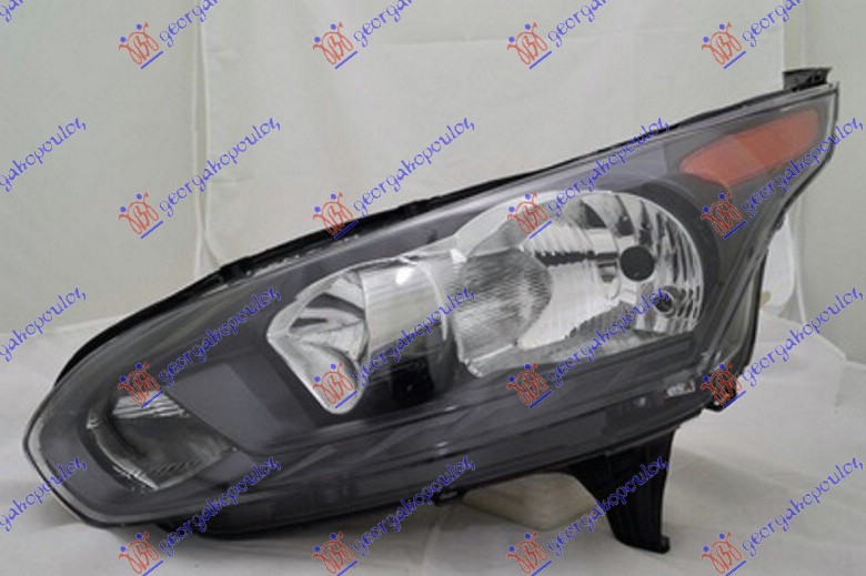 ΦΑΝΟΣ ΕΜΠΡΟΣ ΗΛΕΚΤΡΙΚΟΣ ΜΑΥΡΟΣ (ΛΕΥΚΟ ΦΛΑΣ/ΚΙΤΡ. ΑΝΤΑΝΑΚΛΑΣΤΙΚΟ) (Ε) (DEPO) ΑΡ