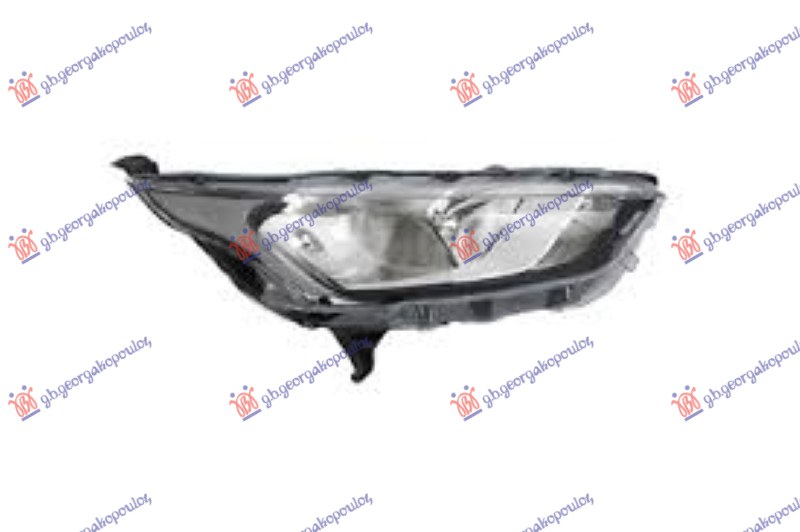 ΦΑΝΟΣ ΕΜΠΡΟΣ ΗΛΕΚΤΡΙΚΟΣ (ΜΕ ΜΟΤΕΡ) (H7/H15) (ΜΑΥΡΟ) (Ε) (TYC) ΔΕΞ