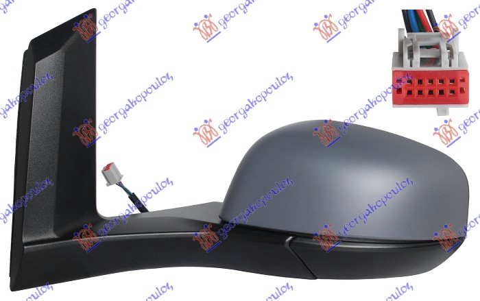 ΚΑΘΡΕΦΤΗΣ ΗΛΕΚΤΡΙΚΟΣ ΘΕΡΜΑΙΝΟΜΕΝΟΣ ΒΑΦΟΜΕΝΟΣ (5 PIN) (Α ΠΟΙΟΤΗΤΑ) (ASPHERICAL GLASS) ΑΡ