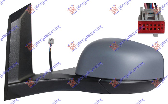 ΚΑΘΡΕΦΤΗΣ ΗΛΕΚΤΡΙΚΟΣ ΘΕΡΜΑΙΝΟΜΕΝΟΣ ΗΛΕΚΤΡΙΚΑ ΑΝΑΚΛΙΝΟΜΕΝΟΣ ΒΑΦΟΜΕΝΟΣ (7 PIN) (Α ΠΟΙΟΤΗΤΑ) (ASPHERICAL GLASS) ΑΡ