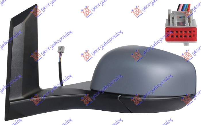 ΚΑΘΡΕΦΤΗΣ ΗΛΕΚΤΡΙΚΟΣ ΘΕΡΜΑΙΝΟΜΕΝΟΣ ΗΛΕΚΤΡΙΚΑ ΑΝΑΚΛΙΝΟΜΕΝΟΣ ΒΑΦΟΜΕΝΟΣ ΜΕ BLIS (9 PIN) (Α ΠΟΙΟΤΗΤΑ) (ASPHERICAL GLASS) ΑΡ