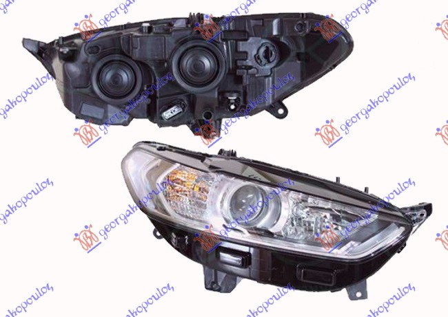 ΦΑΝΟΣ ΕΜΠΡΟΣ ΗΛΕΚΤΡΙΚΟΣ (Η7) (VALEO) ΔΕΞ