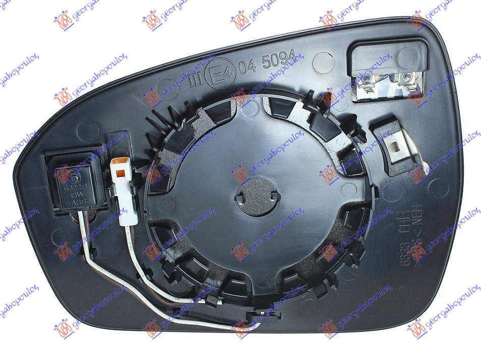 ΚΡΥΣΤΑΛΛΟ ΚΑΘΡΕΦΤΗ ΘΕΡΜΑΙΝΟΜΕΝΟ (ΜΕ BLIS) (ASPHERICAL GLASS) ΑΡ