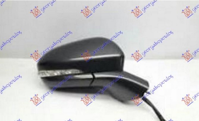 ΚΑΘΡΕΦΤΗΣ ΗΛΕΚΤΡΙΚΟΣ ΘΕΡΜΑΙΝΟΜΕΝΟΣ ΗΛΕΚΤΡΙΚΑ ΑΝΑΚΛΙΝΟΜΕΝΟΣ ΒΑΦΟΜΕΝΟΣ (ΜΕ ΦΛΑΣ & ΦΩΣ ΑΣΦΑΛΕΙΑΣ & BLIS) ΜΑΥΡΗ ΒΑΣΗ (ASPHERICAL GLA ΔΕΞ