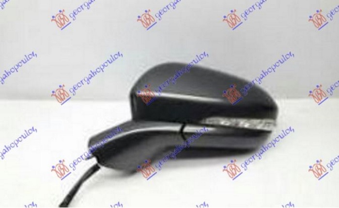 ΚΑΘΡΕΦΤΗΣ ΗΛΕΚΤΡΙΚΟΣ ΘΕΡΜΑΙΝΟΜΕΝΟΣ ΗΛΕΚΤΡΙΚΑ ΑΝΑΚΛΙΝΟΜΕΝΟΣ ΒΑΦΟΜΕΝΟΣ (ΜΕ ΦΛΑΣ & ΦΩΣ ΑΣΦΑΛΕΙΑΣ & BLIS) ΜΑΥΡΗ ΒΑΣΗ (ASPHERICAL GLA ΑΡ