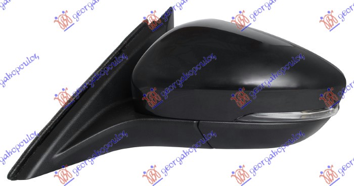 ΚΑΘΡΕΦΤΗΣ ΗΛΕΚΤΡΙΚΟΣ ΘΕΡΜΑΙΝΟΜΕΝΟΣ ΒΑΦΟΜΕΝΟΣ (ΜΕ ΦΛΑΣ) 6 PIN (Α ΠΟΙΟΤΗΤΑ) (CONVEX GLASS) ΑΡ