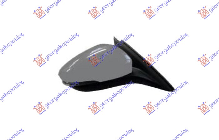 ΚΑΘΡΕΦΤΗΣ ΗΛΕΚΤΡΙΚΟΣ ΘΕΡΜΑΙΝΟΜΕΝΟΣ ΒΑΦΟΜΕΝΟΣ (ΜΕ ΦΛΑΣ & BLIS) (CONVEX GLASS) ΔΕΞ