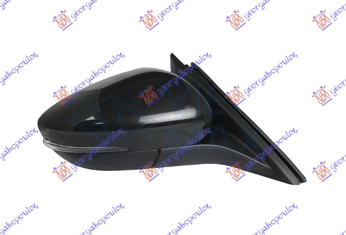 ΚΑΘΡΕΦΤΗΣ ΗΛΕΚΤΡΙΚΟΣ ΘΕΡΜΑΙΝΟΜΕΝΟΣ ΗΛΕΚΤΡΙΚΑ ΑΝΑΚΛΙΝΟΜΕΝΟΣ ΒΑΦΟΜΕΝΟΣ (ΜΕ ΦΛΑΣ) (7 PIN) (Α ΠΟΙΟΤΗΤΑ) (CONVEX GLASS) ΔΕΞ