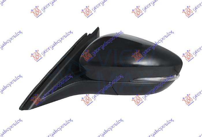 ΚΑΘΡΕΦΤΗΣ ΗΛΕΚΤΡΙΚΟΣ ΘΕΡΜΑΙΝΟΜΕΝΟΣ ΗΛΕΚΤΡΙΚΑ ΑΝΑΚΛΙΝΟΜΕΝΟΣ ΒΑΦΟΜΕΝΟΣ (ΜΕ ΦΛΑΣ) (7 PIN) (Α ΠΟΙΟΤΗΤΑ) (CONVEX GLASS) ΑΡ