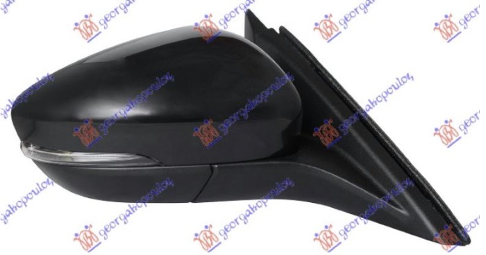 ΚΑΘΡΕΦΤΗΣ ΗΛΕΚΤΡΙΚΟΣ ΘΕΡΜΑΙΝΟΜΕΝΟΣ ΒΑΦΟΜΕΝΟΣ (ΜΕ ΦΛΑΣ & ΦΩΣ ΑΣΦΑΛΕΙΑΣ) 8 PIN (CONVEX GLASS) ΔΕΞ