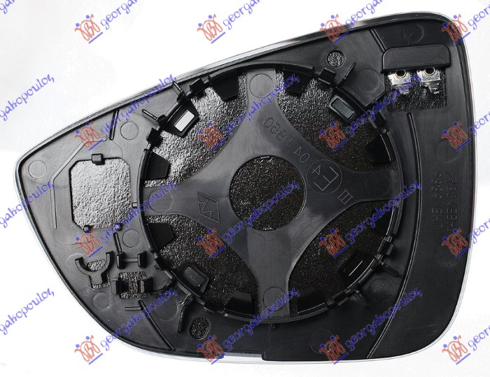 ΚΡΥΣΤΑΛΛΟ ΚΑΘΡΕΦΤΗ ΘΕΡΜΑΙΝΟΜΕΝΟ (CONVEX GLASS) ΔΕΞ