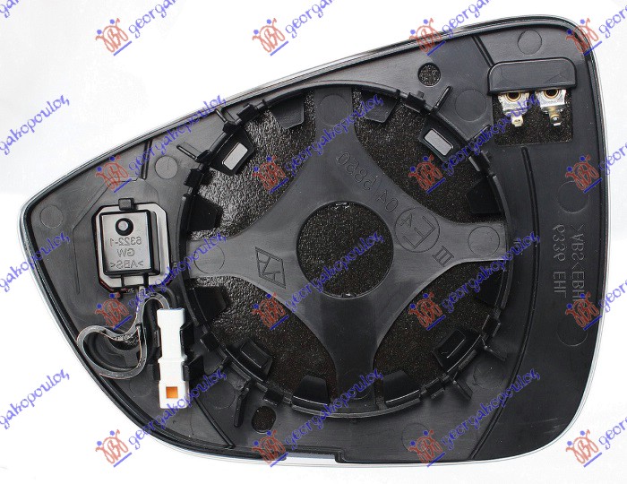 ΚΡΥΣΤΑΛΛΟ ΚΑΘΡΕΦΤΗ ΘΕΡΜΑΙΝΟΜΕΝΟ (ΜΕ BLIS) (CONVEX GLASS) ΔΕΞ