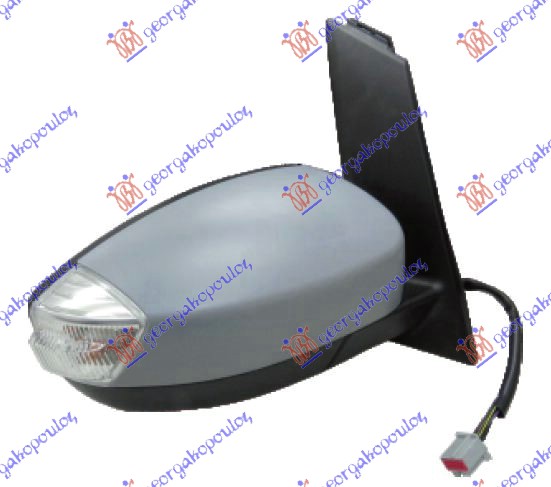 ΚΑΘΡΕΦΤΗΣ ΗΛΕΚΤΡΙΚΟΣ ΘΕΡΜΑΙΝΟΜΕΝΟΣ ΒΑΦΟΜΕΝΟΣ (ΜΕ ΦΛΑΣ) (6 PIN) (CONVEX GLASS) ΔΕΞ