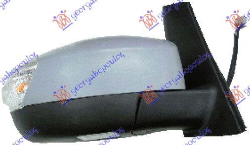 ΚΑΘΡΕΦΤΗΣ ΗΛΕΚΤΡΙΚΟΣ ΘΕΡΜΑΙΝΟΜΕΝΟΣ ΗΛΕΚΤΡΙΚΑ ΑΝΑΚΛΙΝΟΜΕΝΟΣ ΒΑΦΟΜΕΝΟΣ (ΜΕ ΦΛΑΣ & ΦΩΣ ΑΣΦΑΛΕΙΑΣ & BLIS) (10 PIN) (CONVEX GLASS) ΔΕΞ