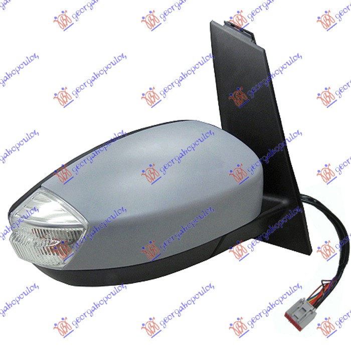 ΚΑΘΡΕΦΤΗΣ ΗΛΕΚΤΡΙΚΟΣ ΘΕΡΜΑΙΝΟΜΕΝΟΣ ΒΑΦΟΜΕΝΟΣ (ΜΕ ΦΛΑΣ & ΑΙΣΘΗΤΗΡΑ) (8 PIN) (GRAND) (CONVEX GLASS) ΔΕΞ