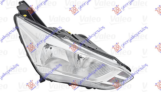 ΦΑΝΟΣ ΕΜΠΡΟΣ ΗΛΕΚΤΡΙΚΟΣ ΜΕ ΦΩΣ ΗΜΕΡΑΣ LED (VALEO) ΔΕΞ