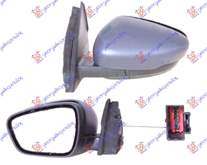 ΚΑΘΡΕΦΤΗΣ ΗΛΕΚΤΡΙΚΟΣ ΘΕΡΜΑΙΝΟΜΕΝΟΣ ΗΛΕΚΤΡΙΚΑ ΑΝΑΚΛΙΝΟΜΕΝΟΣ ΒΑΦΟΜΕΝΟΣ (ΜΕ ΦΛΑΣ & ΦΩΣ ΑΣΦΑΛΕΙΑΣ & BLIS) (Α ΠΟΙΟΤΗΤΑ) ΑΡ