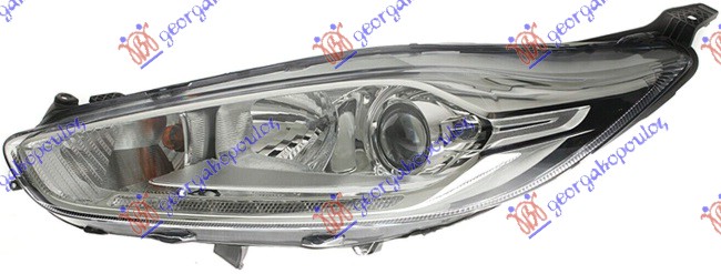 ΦΑΝΟΣ ΕΜΠΡΟΣ ΗΛΕΚΤΡΙΚΟΣ ΜΕ ΦΑΚΟ (H1/H7) ΜΕ ΦΩΣ ΗΜΕΡΑΣ LED (HELLA) ΑΡ