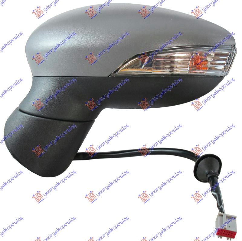 ΚΑΘΡΕΦΤΗΣ ΗΛΕΚΤΡΙΚΟΣ ΘΕΡΜΑΙΝΟΜΕΝΟΣ ΗΛΕΚΤΡΙΚΑ ΑΝΑΚΛΙΝΟΜΕΝΟΣ ΒΑΦΟΜ (ΜΕ ΦΛΑΣ & ΦΩΣ ΑΣΦΑΛ) (10 PIN) (Α ΠΟΙΟΤΗΤΑ) (ASPHERICAL GLASS) ΑΡ