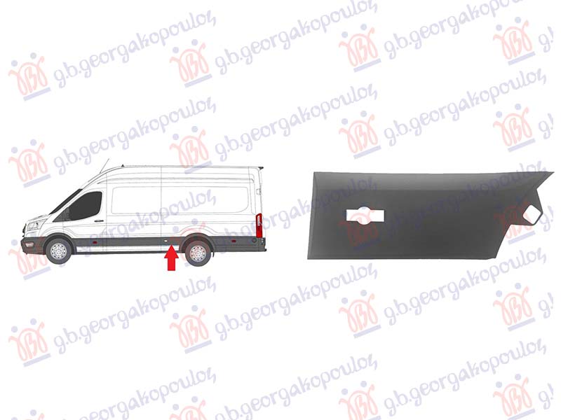 ΦΑΣΑ ΦΤΕΡΟΥ ΠΙΣΩ ΓΚΡΙ (ΕΜΠΡΟΣ ΚΟΜΜΑΤΙ) (ΜΑΚΡΥ ΜΑΤΑΞΩΝΙΟ) (ΜΕ ΤΡΥΠΑ ΓΙΑ ΦΩΣ ΟΓΚΟΥ) (ΜΟΝΟΣ ΤΡΟΧΟΣ) ΑΡ