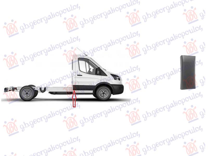 ΦΑΣΑ ΚΟΛΩΝΑΣ ΠΟΡΤΑΣ ΕΜΠΡΟΣ ΓΚΡΙ (ΠΙΣΩ ΚΟΜΜΑΤΙ) (ΑΝΟΙΧΤΗ ΚΑΡΟΤΣΑ) ΔΕΞ