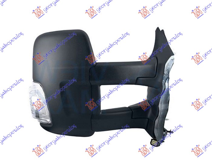 ΚΑΘΡΕΦΤΗΣ ΧΕΙΡΟΚΙΝΗΤΟΣ ΜΑΚΡΥΣ (ΜΕ ΦΛΑΣ ΛΕΥΚΟ) (Α ΠΟΙΟΤΗΤΑ) (CONVEX GLASS) ΔΕΞ