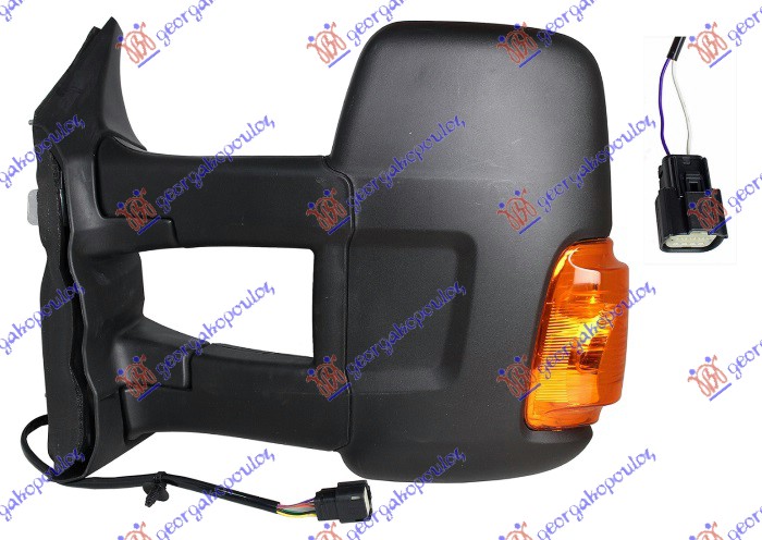 ΚΑΘΡΕΦΤΗΣ ΧΕΙΡΟΚΙΝΗΤΟΣ ΜΑΚΡΥΣ (ΜΕ ΦΛΑΣ ΚΙΤΡΙΝΟ) (Α ΠΟΙΟΤΗΤΑ) (CONVEX GLASS) ΑΡ