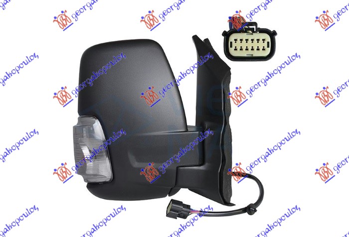 ΚΑΘΡΕΦΤΗΣ ΗΛΕΚΤΡΙΚΟΣ ΘΕΡΜΑΙΝΟΜΕΝΟΣ ΗΛΕΚΤΡΙΚΑ ΑΝΑΚΛΙΝΟΜΕΝΟΣ (ΚΟΝΤΟ ΜΠΡΑΤΣΟ) (ΜΕ ΦΛΑΣ & BLIS) (Α ΠΟΙΟΤΗΤΑ) (CONVEX GLASS) ΔΕΞ