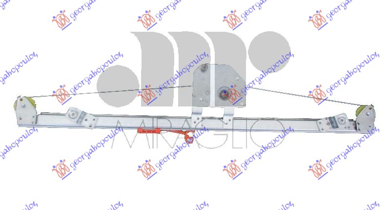 ΓΡΥΛΛΟΣ ΠΑΡΑΘΥΡΟΥ ΕΜΠΡΟΣ ΗΛΕΚΤΡΙΚΟΣ (ΧΩΡΙΣ ΜΟΤΕΡ) (Α ΠΟΙΟΤΗΤΑ) ΔΕΞ