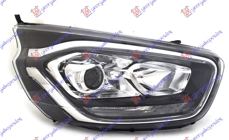 ΦΑΝΟΣ ΕΜΠΡΟΣ ΗΛΕΚΤΡΙΚΟΣ (H7/H1) ΜΕ ΦΩΣ ΗΜΕΡΑΣ LED (Ε) (TYC)