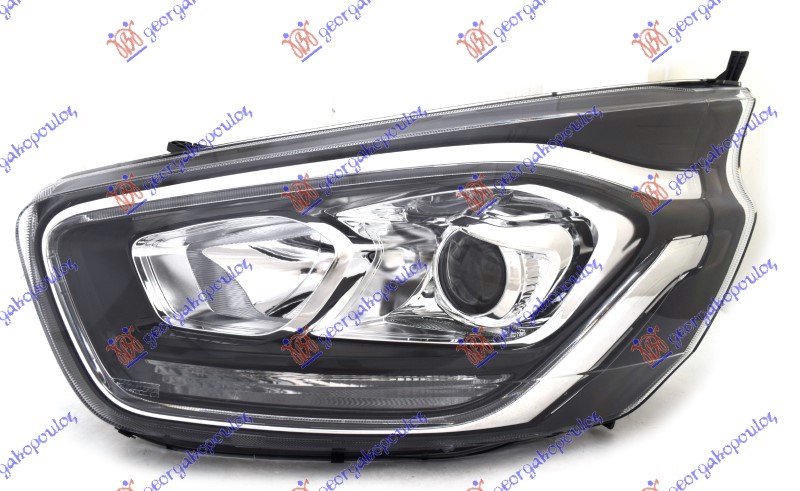 ΦΑΝΟΣ ΕΜΠΡΟΣ ΗΛΕΚΤΡΙΚΟΣ (H7/H1) ΜΕ ΦΩΣ ΗΜΕΡΑΣ LED (Ε) (TYC) ΑΡ