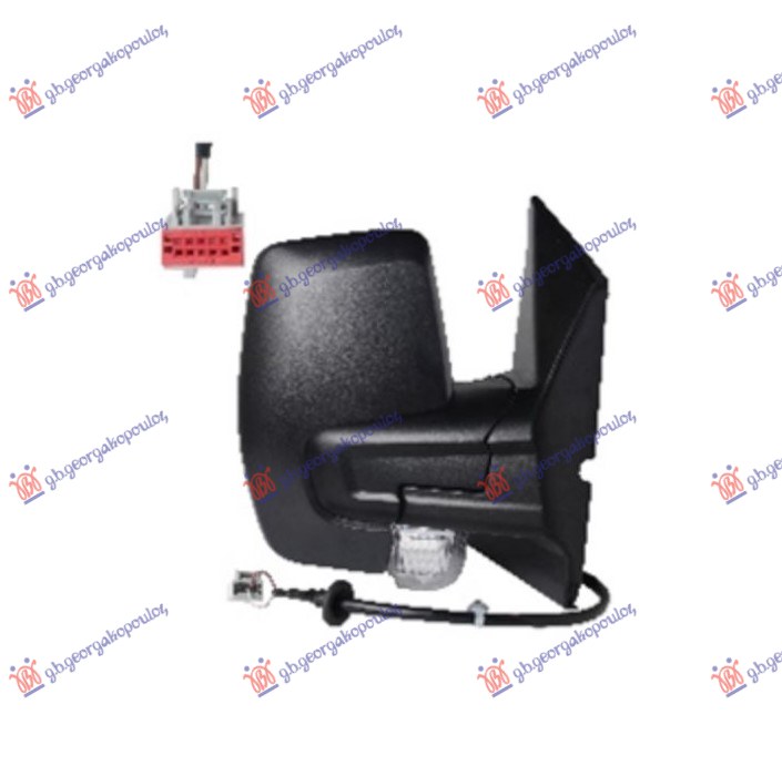 ΚΑΘΡΕΦΤΗΣ ΧΕΙΡΟΚΙΝΗΤΟΣ (ΜΕ ΦΛΑΣ) (CONVEX GLASS) ΔΕΞ