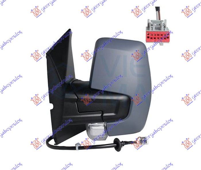 ΚΑΘΡΕΦΤΗΣ ΧΕΙΡΟΚΙΝΗΤΟΣ ΒΑΦΟΜΕΝΟΣ (ΜΕ ΦΛΑΣ) (CONVEX GLASS) ΑΡ