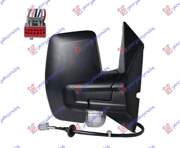 ΚΑΘΡΕΦΤΗΣ ΗΛΕΚΤΡΙΚΟΣ ΘΕΡΜΑΙΝΟΜΕΝΟΣ (ΜΕ ΦΛΑΣ) (Α ΠΟΙΟΤΗΤΑ) (CONVEX GLASS) ΔΕΞ