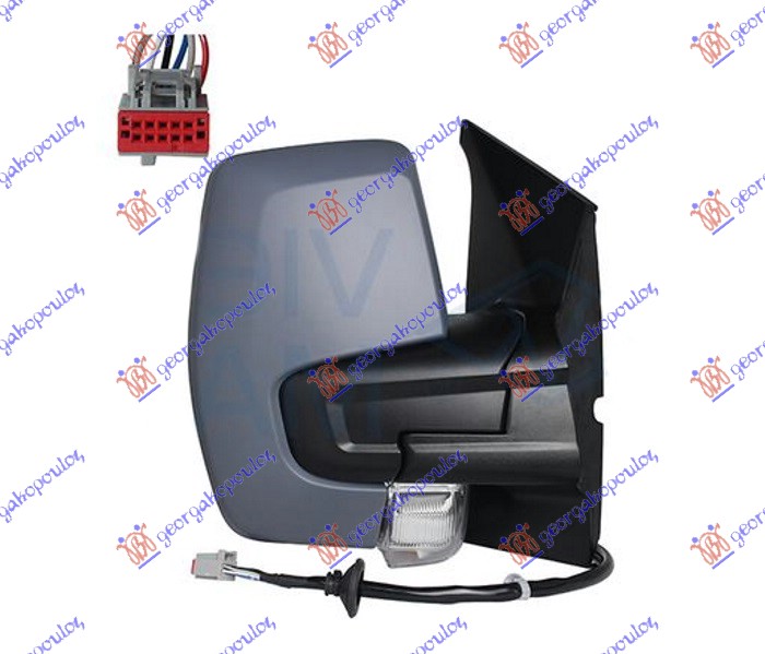 ΚΑΘΡΕΦΤΗΣ ΗΛΕΚΤΡΙΚΟΣ ΘΕΡΜΑΙΝΟΜΕΝΟΣ ΒΑΦΟΜΕΝΟΣ (ΜΕ ΦΛΑΣ) (Α ΠΟΙΟΤΗΤΑ) (CONVEX GLASS) ΔΕΞ