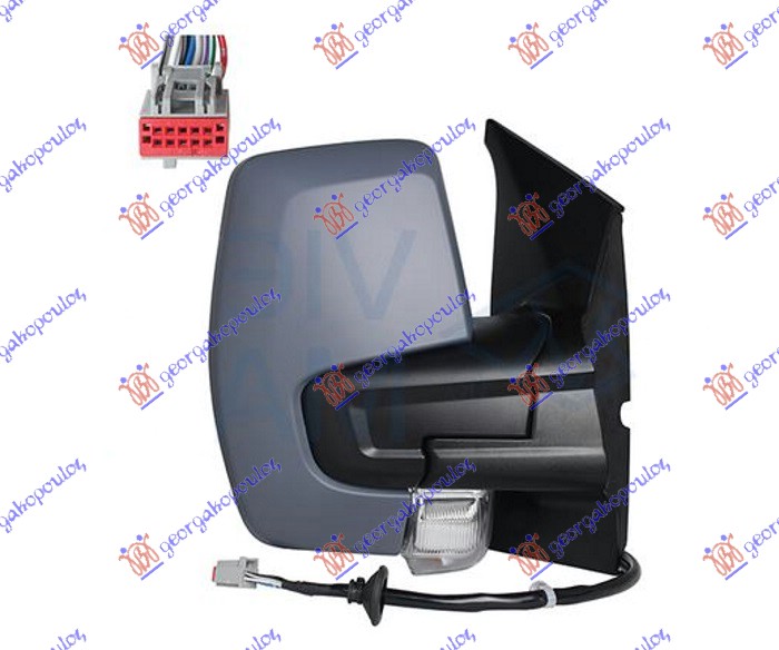 ΚΑΘΡΕΦΤΗΣ ΗΛΕΚΤΡΙΚΟΣ ΘΕΡΜΑΙΝΟΜΕΝΟΣ ΒΑΦΟΜΕΝΟΣ (ΜΕ ΦΛΑΣ & BLIS) (Α ΠΟΙΟΤΗΤΑ) (CONVEX GLASS) ΔΕΞ