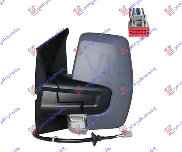 ΚΑΘΡΕΦΤΗΣ ΗΛΕΚΤΡΙΚΟΣ ΘΕΡΜΑΙΝΟΜΕΝΟΣ ΒΑΦΟΜΕΝΟΣ (ΜΕ ΦΛΑΣ & BLIS) (CONVEX GLASS) ΑΡ