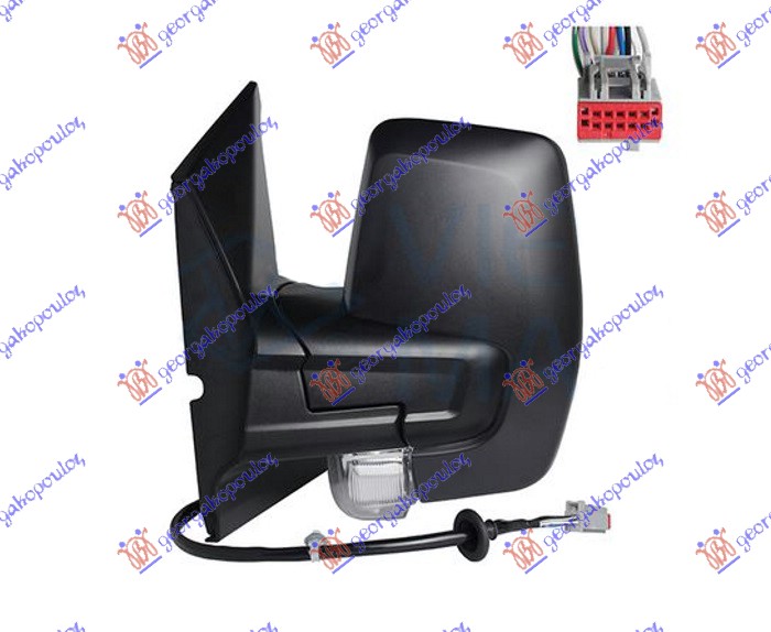 ΚΑΘΡΕΦΤΗΣ ΗΛΕΚΤΡΙΚΟΣ ΘΕΡΜΑΙΝΟΜΕΝΟΣ ΗΛΕΚΤΡΙΚΑ ΑΝΑΚΛΙΝΟΜΕΝΟΣ (ΜΕ ΦΛΑΣ) (CONVEX GLASS) ΑΡ