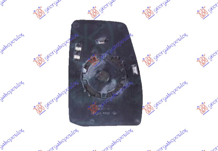 ΚΡΥΣΤΑΛΛΟ ΚΑΘΡΕΦΤΗ ΑΝΩ ΘΕΡΜΑΙΝΟΜΕΝΟ (ΜΕ BLIS) (CONVEX GLASS) ΔΕΞ