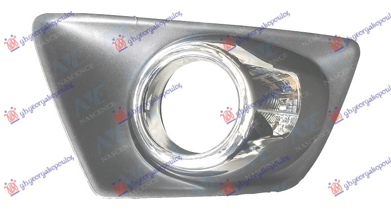 ΔΙΧΤΥ ΠΡΟΦΥΛΑΚΤΗΡΑ ΕΜΠΡΟΣ (ΜΕ ΤΡΥΠΑ ΓΙΑ ΠΡΟΒΟΛΕΑ) ΧΡΩΜΙΟ ΠΛΑΙΣΙΟ ΔΕΞ