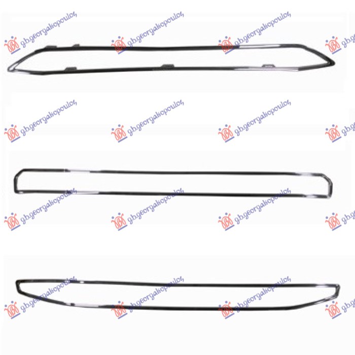 ΔΙΑΚΟΣΜΗΤΙΚΑ ΜΑΣΚΑΣ ΧΡΩΜΙΟ (ΣΕΤ 3 ΤΕΜΑΧΙΑ)