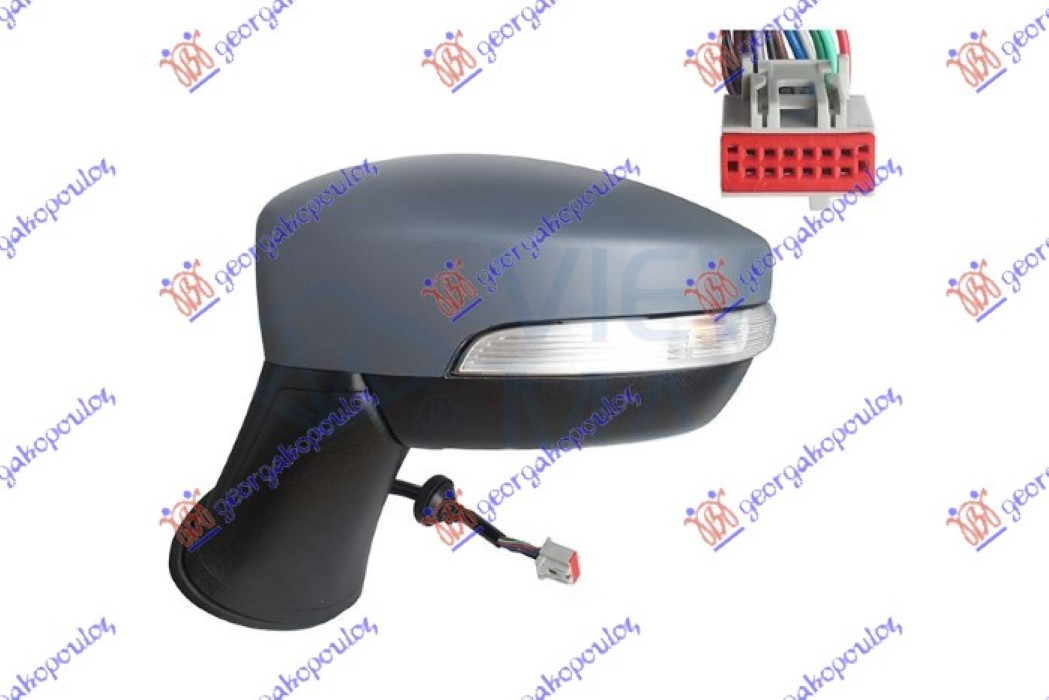 ΚΑΘΡΕΦΤΗΣ ΗΛΕΚΤΡΙΚΟΣ ΘΕΡΜΑΙΝΟΜΕΝΟΣ ΗΛΕΚΤΡΙΚΑ ΑΝΑΚΛΙΝΟΜΕΝΟΣ ΒΑΦΟΜΕΝΟΣ (ΦΛΑΣ,ΦΩΣ ΑΣΦΑΛΕΙΑΣ) 10 PIN (Α ΠΟΙΟΤΗΤΑ) (ASPHERICAL GLASS) ΑΡ