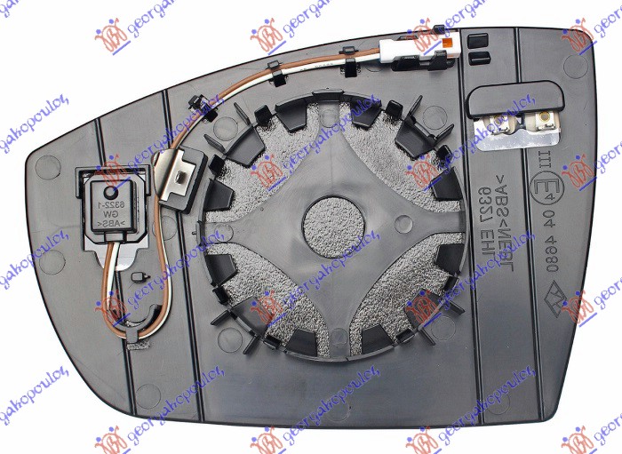ΚΡΥΣΤΑΛΛΟ ΚΑΘΡΕΦΤΗ ΘΕΡΜΑΙΝΟΜΕΝΟ (ΜΕ BLIS) (CONVEX GLASS) ΔΕΞ