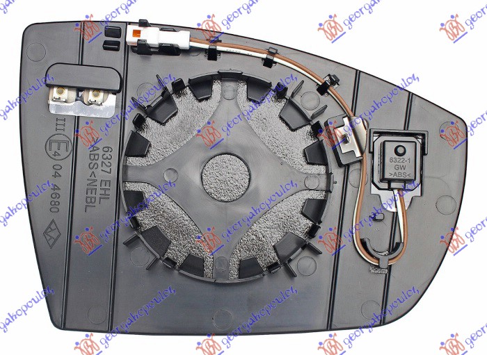 ΚΡΥΣΤΑΛΛΟ ΚΑΘΡΕΦΤΗ ΘΕΡΜΑΙΝΟΜΕΝΟ (ΜΕ BLIS) (CONVEX GLASS) ΑΡ