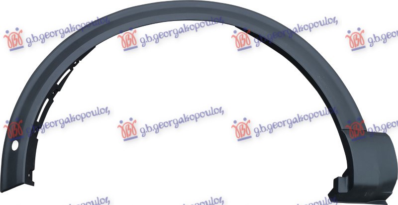 ΚΟΥΡΜΠΑ ΦΤΕΡΟΥ ΕΜΠΡΟΣ ΠΛΑΣΤΙΚΗ ΜΑΥΡΗ (ΜΕ 1 PDC) ΑΡ