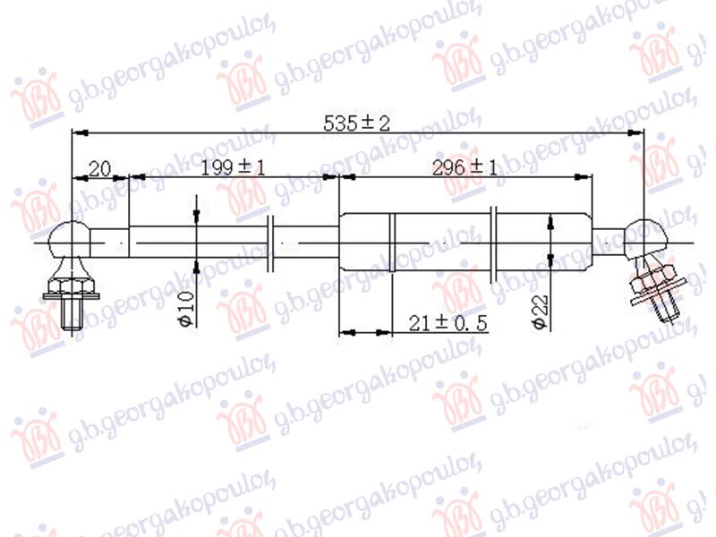 ΑΜΟΡΤΙΣΕΡ ΜΠΑΓΚΑΖ (535L-510N)